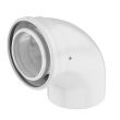 Coude 87° ROLUX Condensation en PPTl/Alu 110/160mm - UBBINK - 330171 pas cher