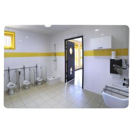 Miroir plat incassable pour sanitaire 600x800mm - SOCOMIX - MPA 6080-9SC pas cher Principale M