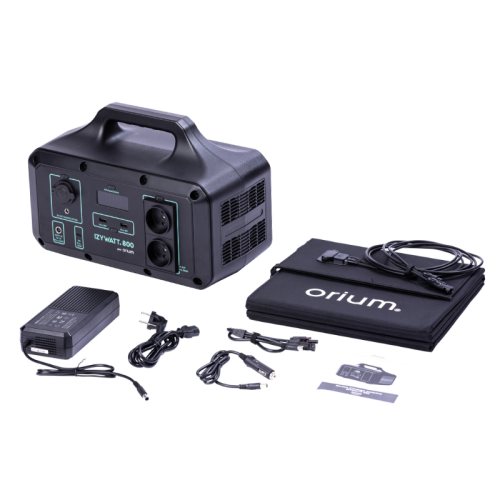 Coffret autonome IP66 pour SM3BAT et SM4BAT - 12V avec panneau solaire et  support