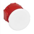 Boîte luminaire BATIBOX maçonnerie couvercle de finition pour applique - LEGRAND - 089246 pas cher