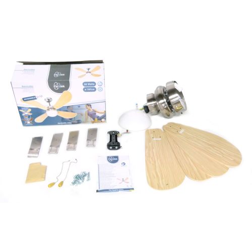 Ventilateur de plafond BERMUDES 50 W 107 cm FARELEK 112423 photo du produit Secondaire 1 L