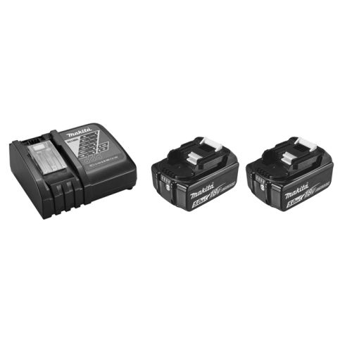 Scie sauteuse 18V + 2 batteries 5Ah + chargeur + coffret Makpac - MAKITA - DJV182RTJ pas cher Secondaire 3 L