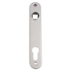 Plaque de propret&eacute; entraxe 92mm aluminium argent - LOCINOX - P00010142-SILV pas cher Principale M