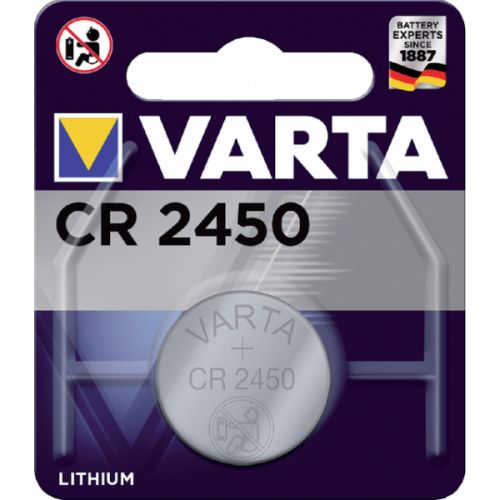 Pile bouton lithium 3V CR2032 - VARTA - 6032101401 pas cher Secondaire 8 L