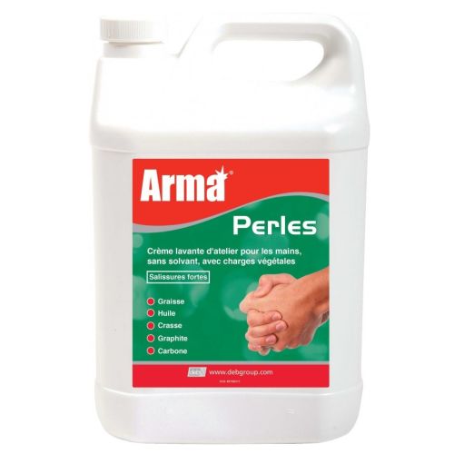 Crème lavante Arma® PERLES parfum citron vert bidon de 5 L ARMA PER405 photo du produit
