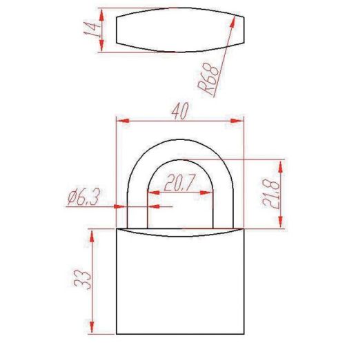 Cadenas inox ONIX 040 - HERACLES - CAD-O40 pas cher Secondaire 3 L