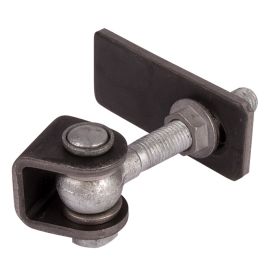 Charni&egrave;re 180&deg; r&eacute;glage tridimensionnel M22 longueur 145 mm zingu&eacute; pas cher Principale M
