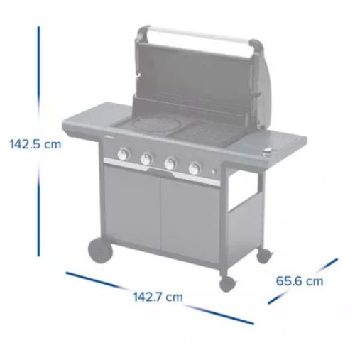 Barbecue à gaz Select 4 EXS grille + plancha réversible - CAMPINGAZ - 2181090 pas cher Secondaire 5 L