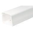 Goulotte 80 PVC blanche 2 m  GOU80 photo du produit
