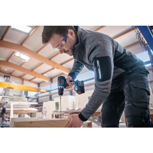 Perceuse-visseuse 18 V GSR 18V-90 C PROFESSIONAL avec 2 batteries + chargeur + coffret L-BOXX BOSCH 06019K6005 photo du produit Secondaire 5 L