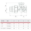 Té de réglage radiateur chromé 3/8'' - GIACOMINI - R17X032 pas cher Secondaire 1 S