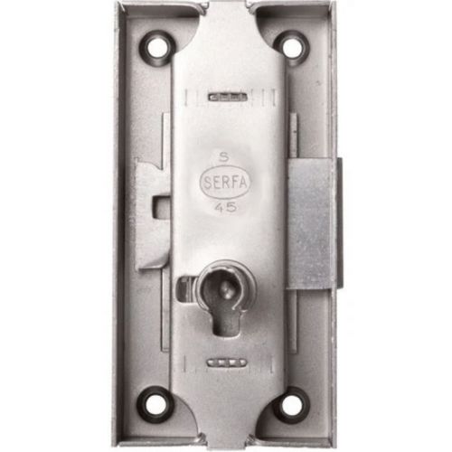 Serrure espagnolette 80x40mm axe 20mm longueur du canon 12mm gauche finition fer - DEVISMES - 12383-002-G pas cher