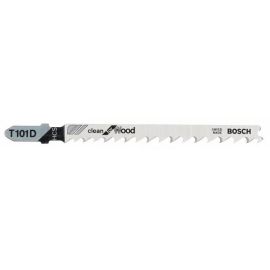 Lames de scie sauteuse Bosch T 101 D Clean for Wood - 2608630032 photo du produit Principale M