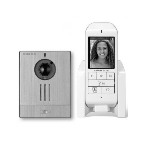 Kit carillon audio/vid&eacute;o sans fil - AIPHONE - 130700 pas cher