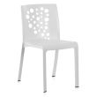 Lot de 6 chaises COCKTAIL en polypropylène blanc - SHAF - 55022 pas cher