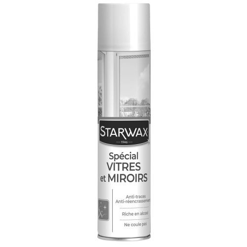 Spécial vitres et miroirs alcool aérosol 400 ml - STARWAX - 522 pas cher