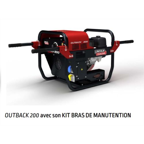Kit bras de manutention pour groupe OUTBACK 200 LINCOLN K14295-1 photo du produit Principale L