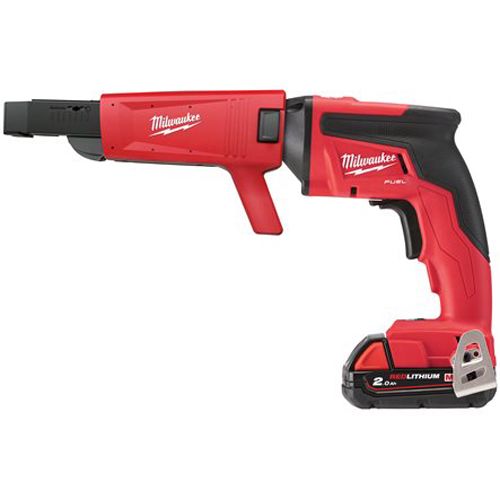 Visseuse placo 18 V FUEL M18 FSGC-202X + 2 batteries 2 Ah + chargeur rapide + HD BOX MILWAUKEE 4933459199 photo du produit