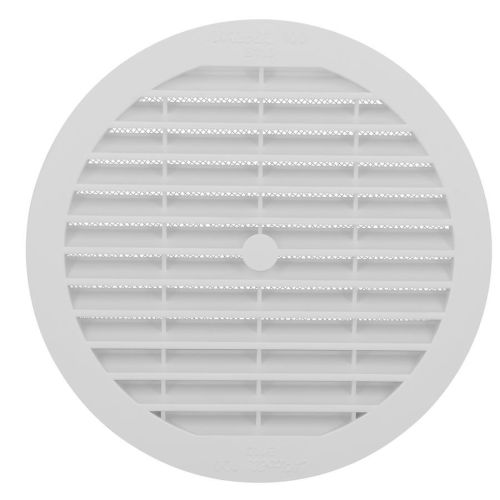 Grille de ventilation ronde 100cm² avec moustiquaire - NICOLL - 1B113 pas cher