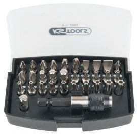 Mini coffret d'embouts de vissage et porte-embouts KS Tools 1/4 '' en acier nickelé 32 pièces - 911.2060 photo du produit Principale M