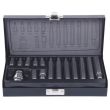 Coffret de 15 embouts de vissages 6 pans 1/2 '' 10 mm KS TOOLS 911.5040 photo du produit