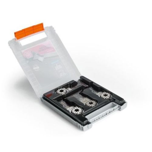Coffret de lames de scie plongeante Best of E-Cut Starlock bois / métal 6 pièces 28 à 65 mm FEIN 35222967010 photo du produit Secondaire 4 L