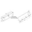 Kit SMA mono-point en applique SEVAX SN316396 photo du produit Secondaire 1 S