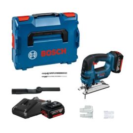 Scie sauteuse 18V Bosch GST18 V-LI B + 2 batteries 4 Ah + chargeur + coffret L-BOXX - 06015A6106 photo du produit Principale M