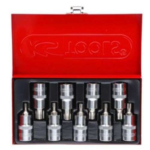 Coffret de 9 douilles tournevis ULTIMATE Torx® 1/2 '' T20 à T60 KS TOOLS 922.1890 photo du produit Secondaire 4 L