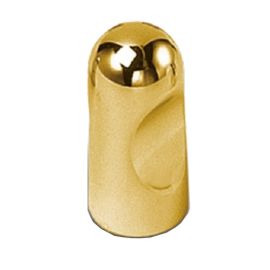 Bouton encoche Estamp zamac diamètre 12 mm doré brillant– 8010100 photo du produit Principale M