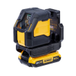 Niveau laser croix 18 V + batterie 2 Ah + chargeur + coffret DEWALT DCLE34021D1-QW photo du produit Secondaire 5 S