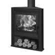 Poêle à bois FARO 826x675x445 - PANADERO - 18626 pas cher