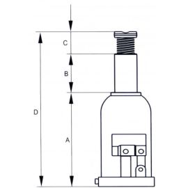 Crics bouteilles Sam Outillage - HCB- photo du produit Principale M