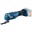 Outil oscillant 18 V GOP 18V-34 (Sans batteri ni chargeur) + kit accessoires en coffret L-BOXX BOSCH 06018G2002 photo du produit Secondaire 2 S