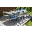 Table de jardin GASTON avec rallonge en aluminium gris anthracite - DCB GARDEN - GASTON-TB270-GRISANT pas cher Secondaire 2 S