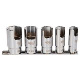 Jeu de 5 douilles Ks Tools pour raccords de tuyaux coudés 3/8 '' de 12 à 22 mm - 460.5085 photo du produit Principale M
