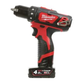 Perceuse-visseuse 12V Milwaukee BDD402C + 2 batteries 4Ah + chargeur + coffret KITBOX -4933441925 photo du produit Principale M