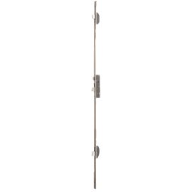 Serrure 3 points &agrave; larder ELECTA rouleau Axe 25mm t&ecirc;ti&egrave;re U inox - ISEO - 785201252 pas cher Principale M