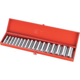 Coffret 1/2'' Sam outillage de 17 outils 12 pans en mm - 75-SL17 pas cher Principale M