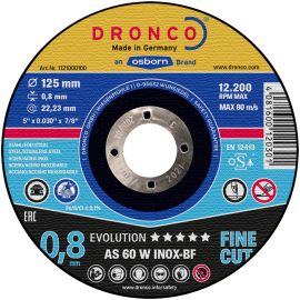 Disque à tronçonner inox Dronco AS 60 W pas cher Principale M