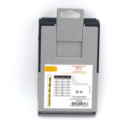 Coffret de 19 forets métal HSS usage intensif PEUGEOT OUTILLAGE 911656 photo du produit Secondaire 3 L