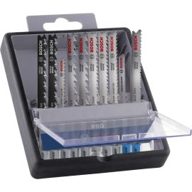 Coffret 10 lames scie sauteuse Bosch Pro multimatériaux - 2607011944 photo du produit Principale M
