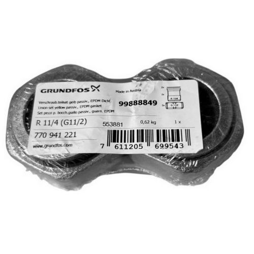 Raccord union x2 G1''1/2 écrou R1''1/4 - GRUNDFOS - 99888849 pas cher