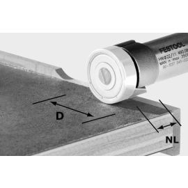 Fraise à affleurer Festool HW D22/8-OFK - 490085 pas cher Principale M