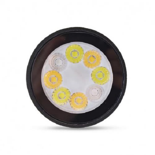 Projecteur extérieur noir LED TOURNESOL RGB 6 W RGB + blanc CCT MIIDEX LIGHTING 80105 photo du produit Secondaire 2 L