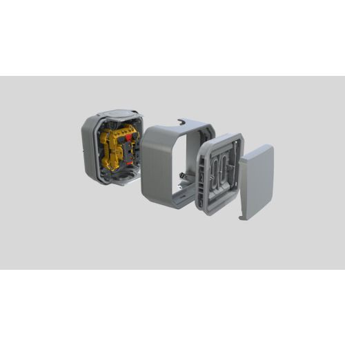 Interrupteur ou va-et-vient étanche PLEXO 10AX 250V avec enjoliveur LEGRAND 069511L photo du produit Secondaire 4 L