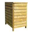 Cache poubelle en bois NESTON M - FOREST STYLE - 4038 pas cher