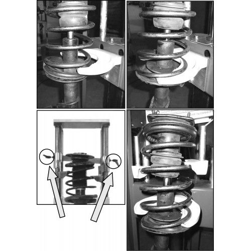 Compresseur de ressort pneumatique pour suspension sur pied - SAM OUTILLAGE - 3240 pas cher Secondaire 1 L