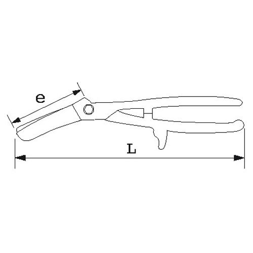 Cisaille grignoteuse Sam Outillage - 357-G photo du produit Secondaire 1 L