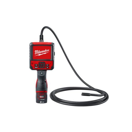 Micro-caméra d'inspection numérique 12 V M12 IC AV3-9-201C + batterie 2 Ah + chargeur + coffret MILWAUKEE 4933451367 photo du produit